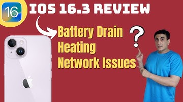 iOS 16.3 Problems || Battery Drain, Heating, Network Issues