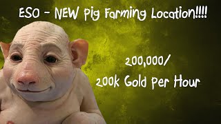 ESO - New Pig Farming / Gold Location Exploit UNPATCHED