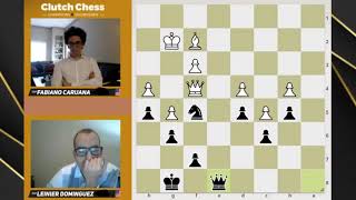 Dominguez Tricks Caruana Convertibg a Draw Game into Victory screenshot 2
