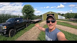 BRAND NEW TRAILER GETS PUT TO USE! BUFFALO COUNTY FALL FOOD PLOTS.
