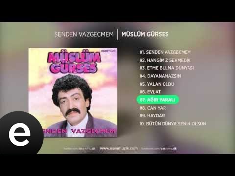 Ağır Yaralı (Müslüm Gürses) Official Audio #ağıryaralı #müslümgürses - Esen Müzik