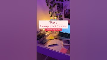 TOP 5 Computer Courses 👨‍💻  | 3 months | #shortsfeed #yt