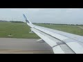 Frontier Airlines Airbus A320neo takeoff from Cincinnati/Northern Kentucky International Airport