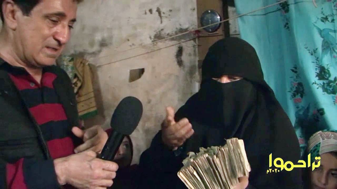 قالت : قبل شويه كنت اتمنى ربع دجاجه والان معي ٧٠٠ الف ريال . انا مش مصدقه وبكت