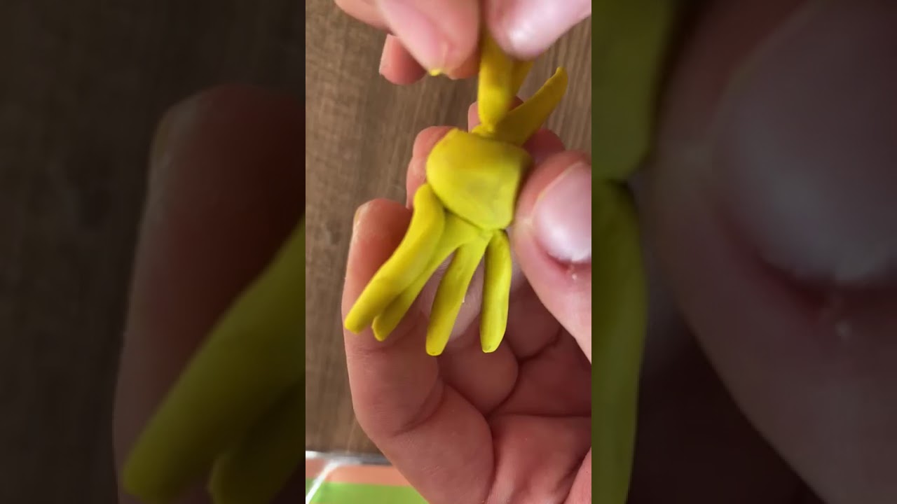 Como hacer una araña de plasticina