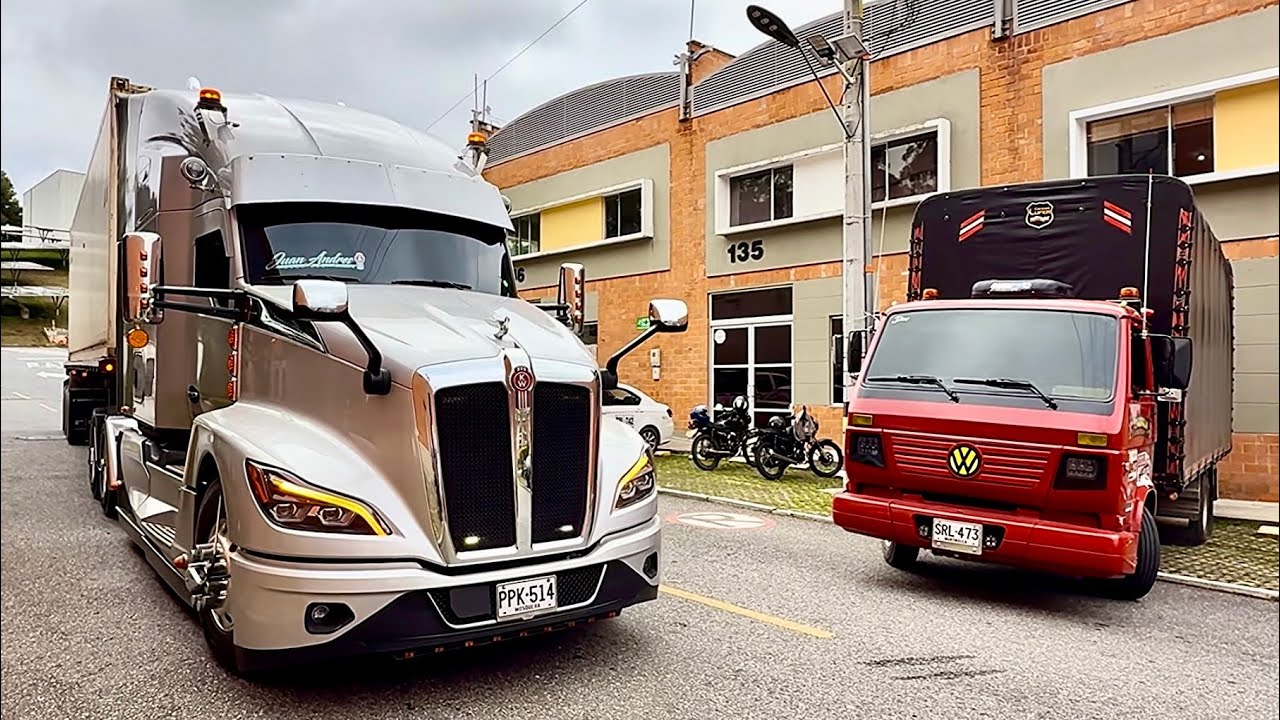 EL RETO DE HOY TRANSPORTAR 8 TONELADAS DE LECHE 😶 BAJANDO CON FRENO DE AHOGO