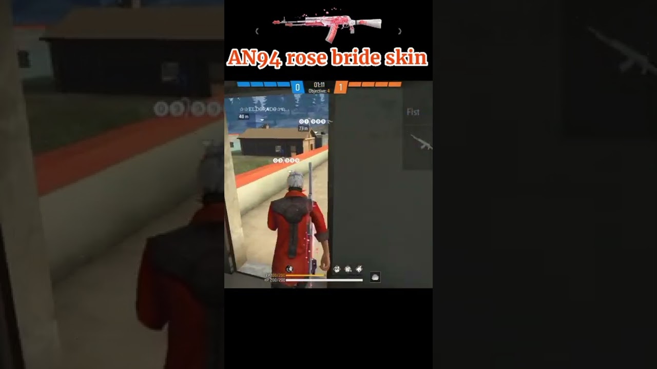 power of AN94 Rose bride skin 🤯🎯 