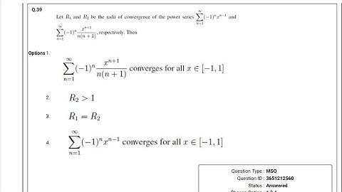 MSQ Questions l Solution l IIT JAM 2023 #iitjam2023