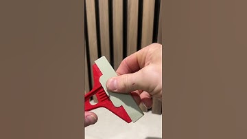 Creating the perfect mitred tiled shelf #asmr #renovation #tiling