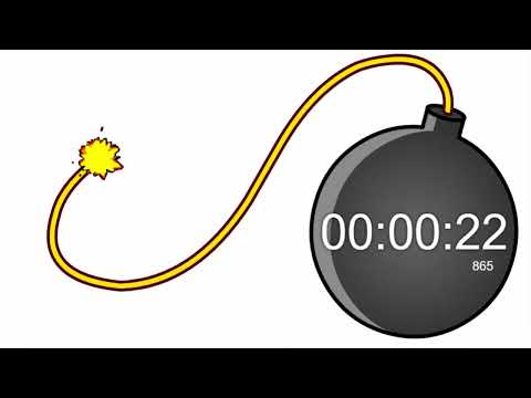 30 second timer bomb | 30 second timer | 1080p HD | countdown 30 seconds | timer with end alarm