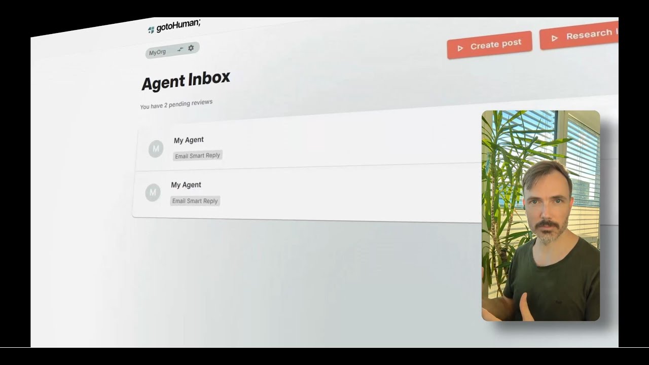 Introducing gotoHuman - Supervision for AI workflows - YouTube