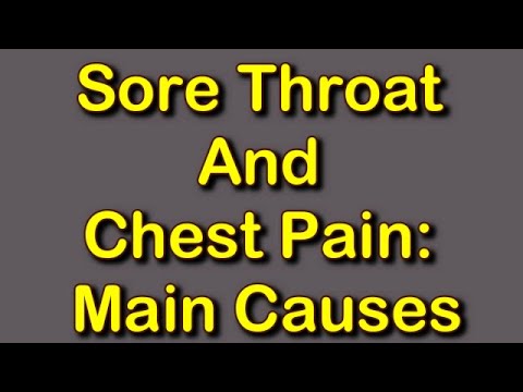 Sore Throat And Chest Pain: Main Causes