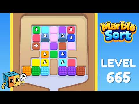 Marble Sort level 665 walkthrough video cover