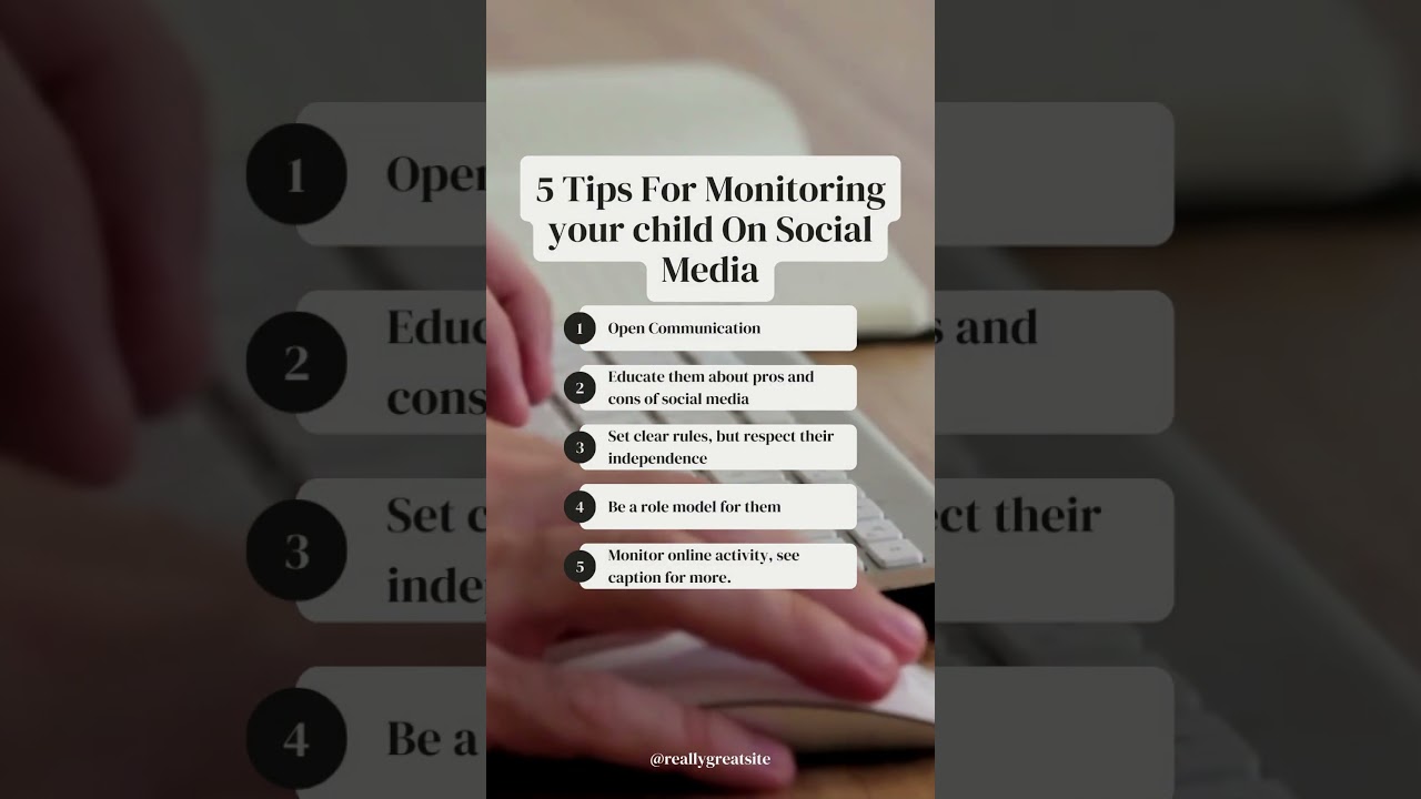 5 Tips For Monitoring your child On Social Media