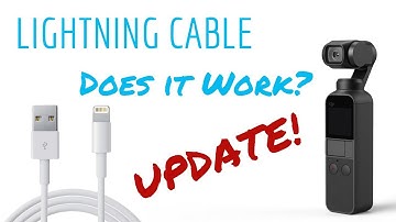 DJI Osmo Pocket Tethered (Lighting / USB-C) Update