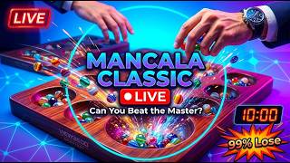 🧠 MANCALA CLASSIC LIVE – Only Geniuses Can Win! Can You Beat Me?