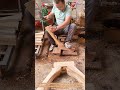 The Art of Traditional Curved Joinery with Axe and Mallet Techniques