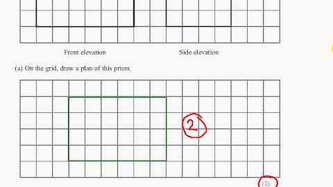 Edexcel GCSE Maths Modular Higher Unit 2 -  March 2012 - Q9ab