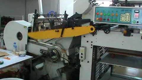 Die cutting and creasing machine with Automatic feeder