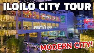 Walking in ILOILO CITY’s AMAZING MODERN DISTRICT | Festive Walk Shopping Center, Iloilo Philippines