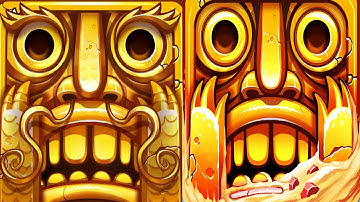 Temple Run 2 Reverse Gameplay - LOST JUNGLE VS BLAZING SANDS