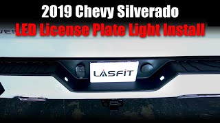 2019-2020 Chevy Silverado & GMC Sierra WHITE LED LICENSE PLATE LIGHTS 2019-2020 Chevy Silverado & GMC Sierra WHITE LED LICENSE PLATE LIGHTS