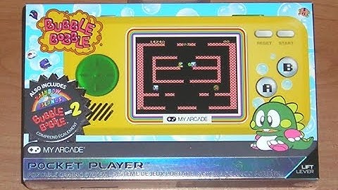 Bubble Bobble Player! My Arcade Pocket Player! (feat. Galaga Player)