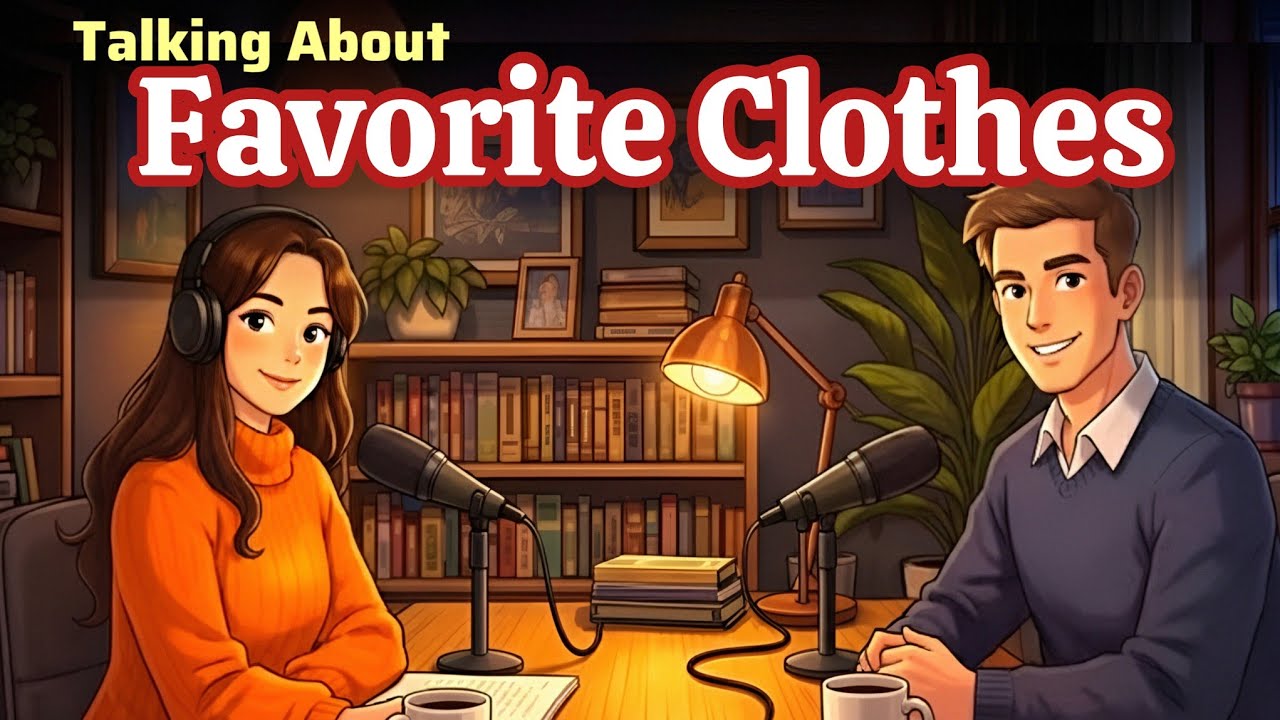How to Talk About Your Favorite Clothes in English | Real Conversation