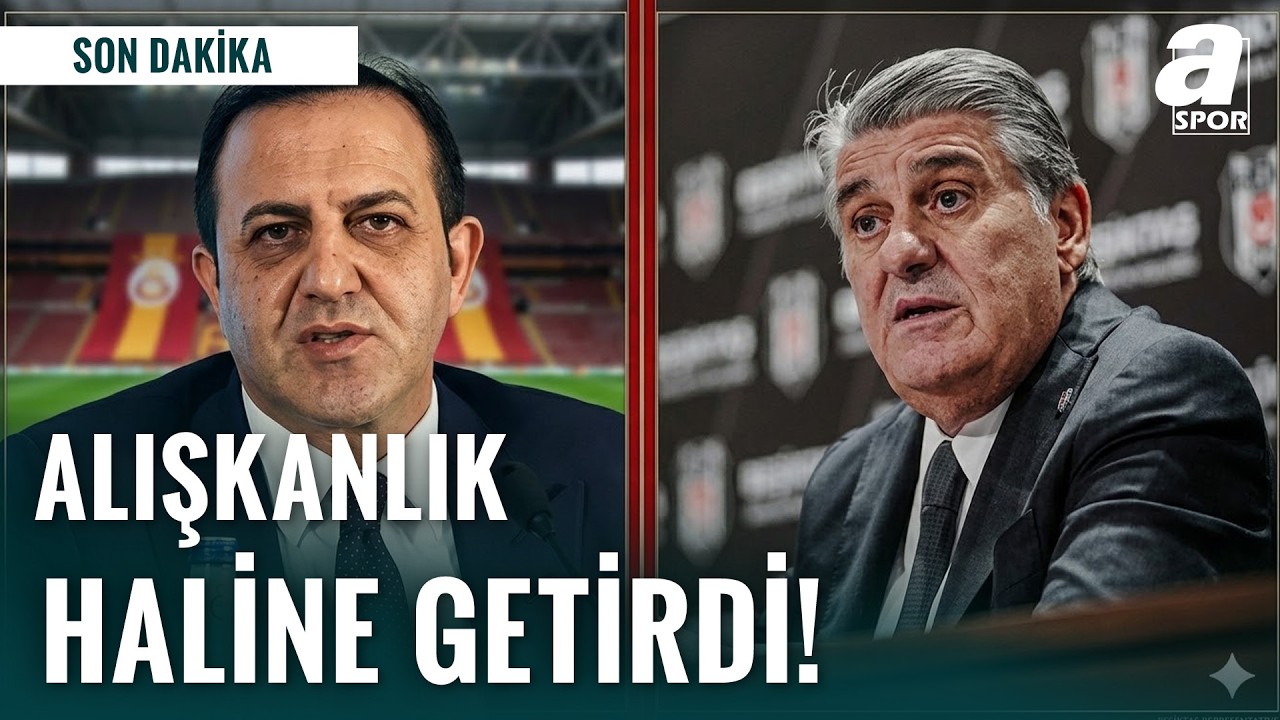 Galatasaray'dan Beşiktaş'a Flaş Yanıt! İşte O Açıklama 