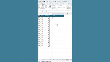 Excel’de Onay Kutusu (Checkbox) Uygulaması #exceltips #exceldersleri #excel