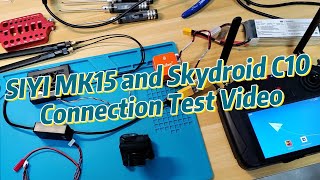 Siyi Mk15 Remote Control With Skydroid C10 Connection Test