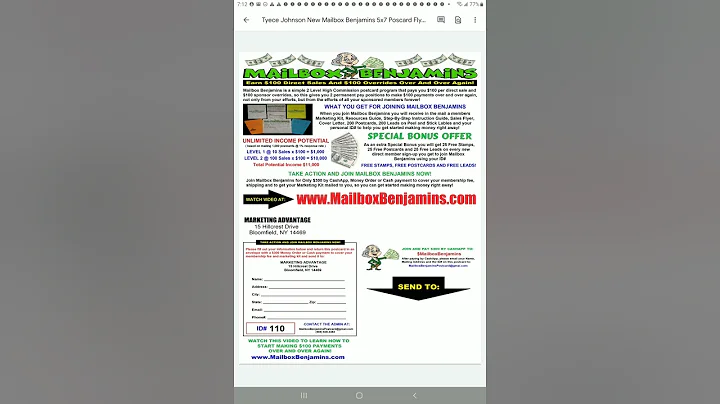 BREAKING NEWS AND UPDATE!! MAILBOXBENJAMIN'...  NO...