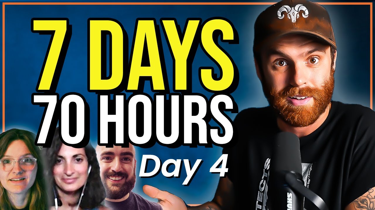 7 Days 70 Hours Vegan Livestream Challenge | 4 | 