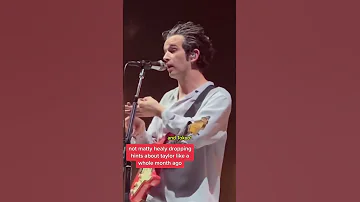 Matty Healy Reveals He's In ❤️ With Taylor Swift