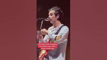 Thumbnail of Matty Healy Reveals He's In ❤️ With Taylor Swift
