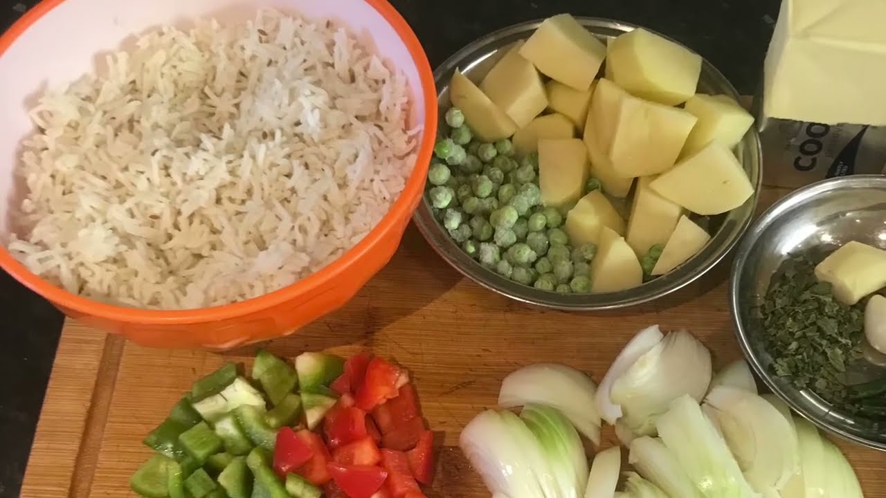 Aloo Pulao / how to make vegetable Pulao at home / how to make rice Pulao 