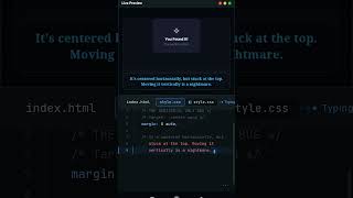 How to Center a Div in CSS — Perfect Horizontal and Vertical Centering in 3 Lines