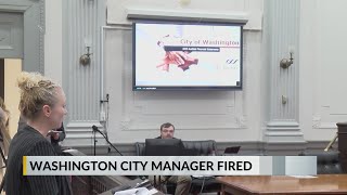 Washington City Manager Jonathan Rorie fired after 3 months