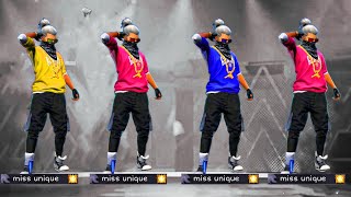 HIP HOP AND NEW EMOTE PRESET ALIGHT😈💥 MOTION FF💥🎶 ||🤡 PANDA🤡 - DESIIGNER || JEDAG JEDUG 👀VIRAL