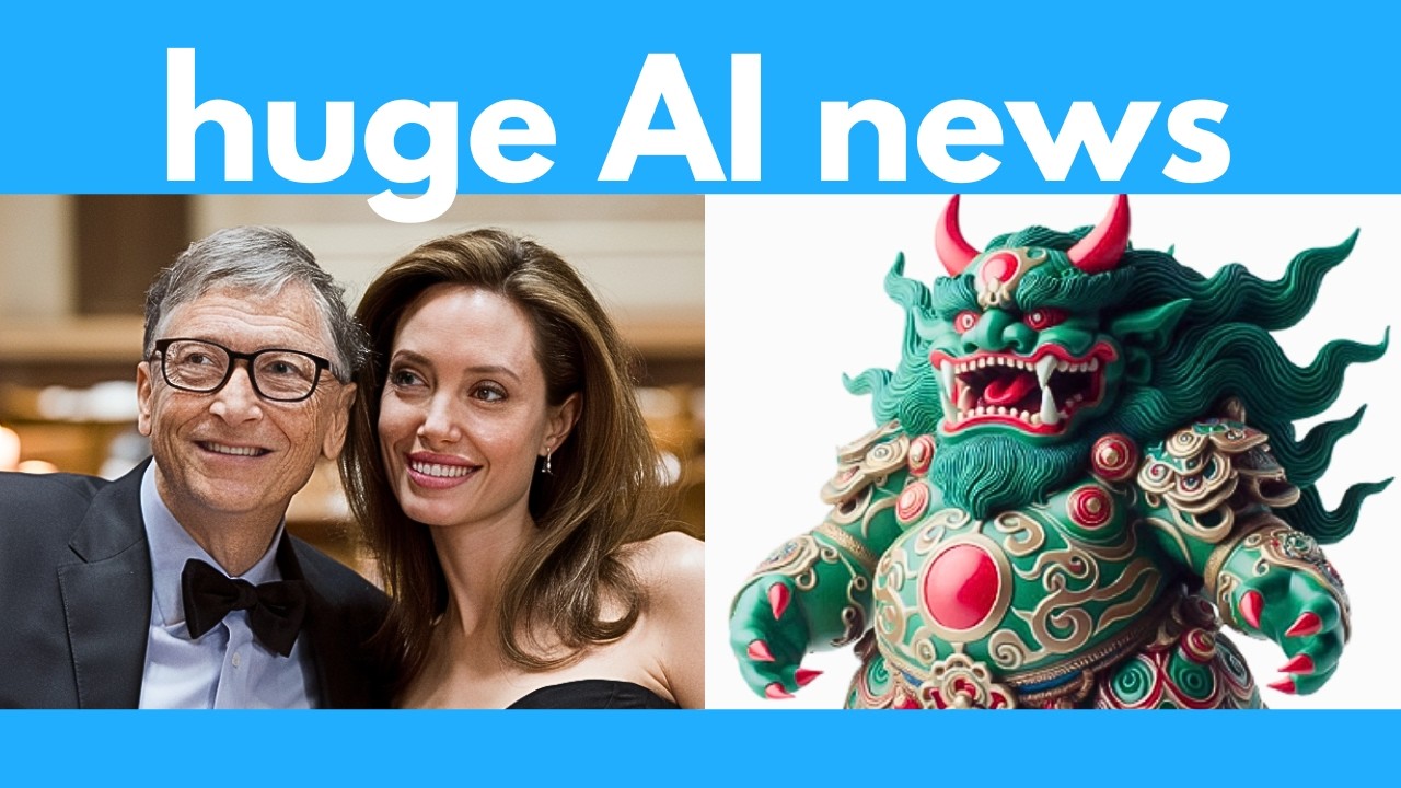 Full AI actors, insane 3D models, AI anime games, deepfake anyone, new image models, GPT-5