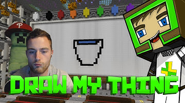 Minecraft DRAW MY THING Minigame - With LforLeeeeeex & VenomousCompany