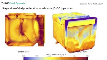 CFD in Water & Wastewater Treatment: Suspension of solid particles in stirred tank
