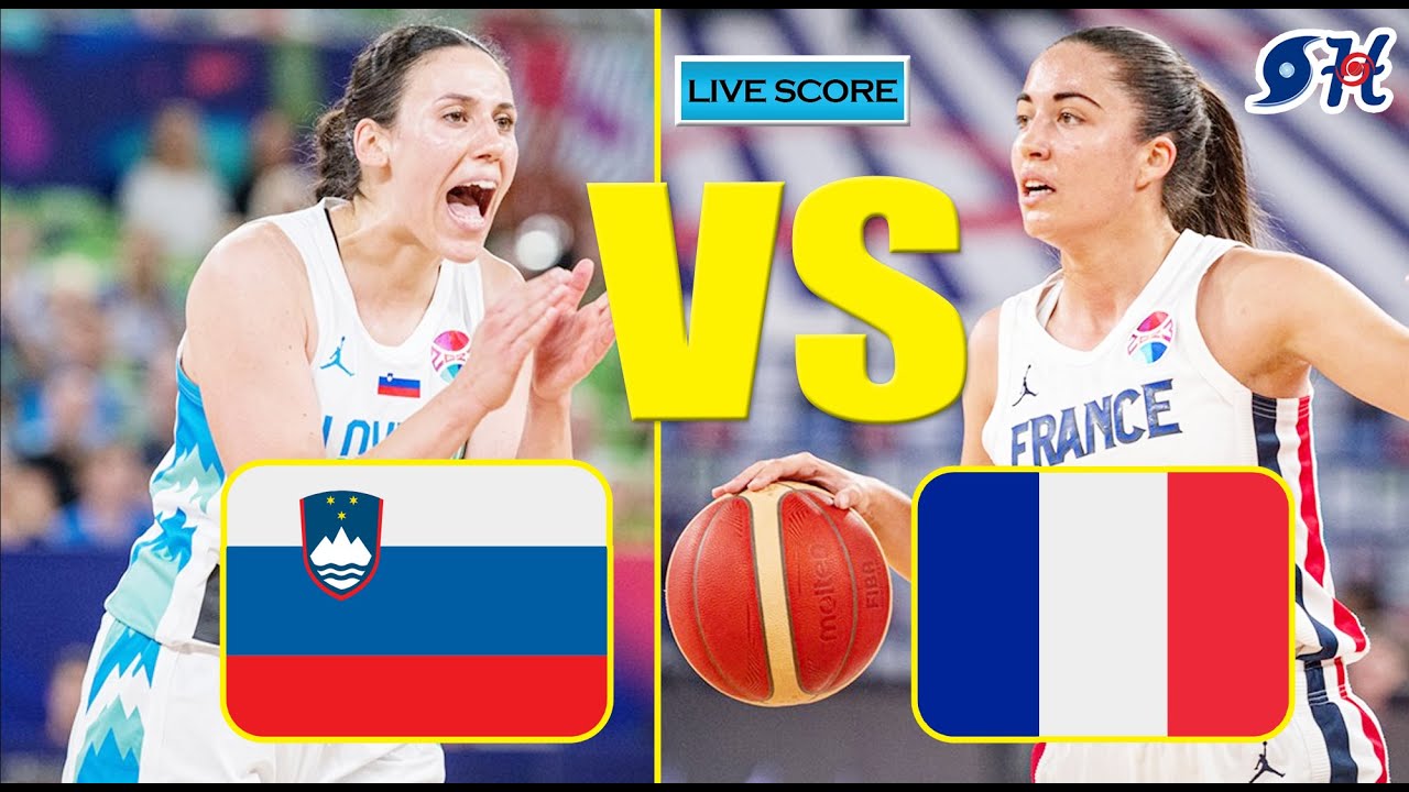 Slovenia vs France Basketball Live FIBA Womens EuroBasket 2023 Group Phase - Group C