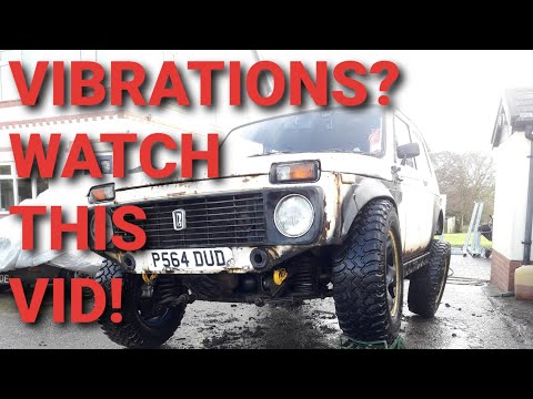 Lada Niva Maintenance Transferbox Alignment Remove Vibration