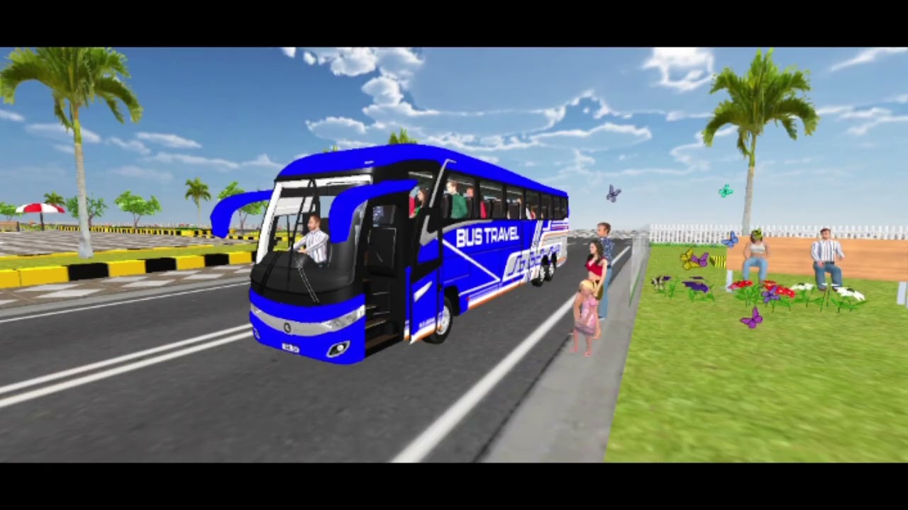 Permainan Bus Pelatih Pintar AS 3D