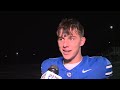Carroll senior quarterback Gabe Frisinger postgame interview 10/9/2026