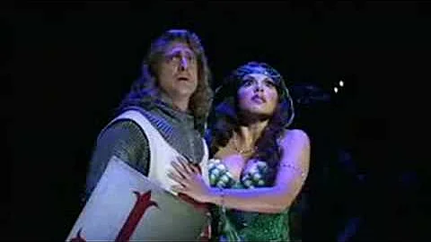 Spamalot OFFICIAL FOOTAGE of Sara Ramirez Christopher Sieber