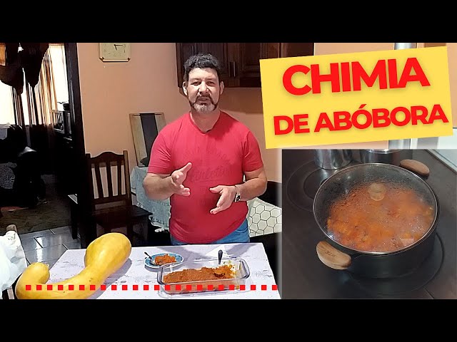 chimia de abóbora receita