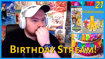 Birthday Stream Day 21! Stream Gets an Hour Longer for Every $31! Digimon Adventure