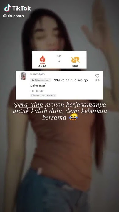 RRQ VS AURA TARUHAN RRQ KALAH SI DINDA LIVE GA PAKE APA APA😥